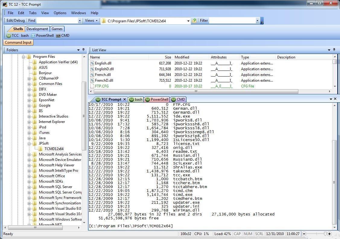 Screenshot for Take Command 13.04