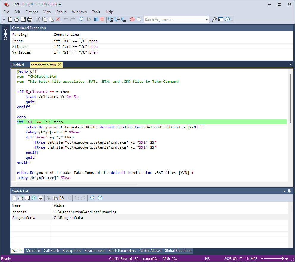 cmdebug30