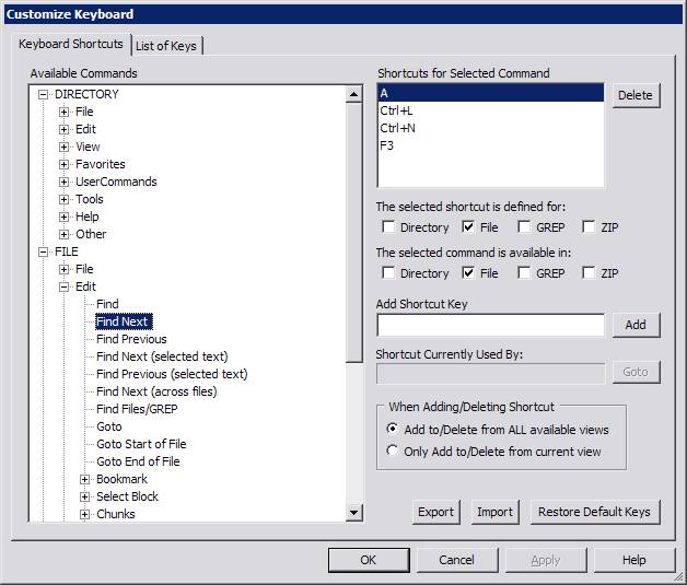 CustKeys