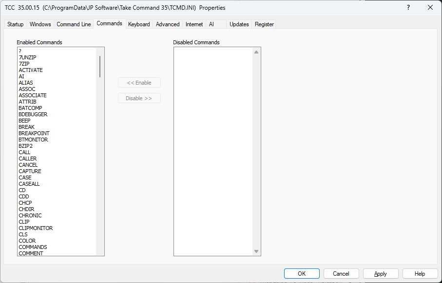 Option_Commands
